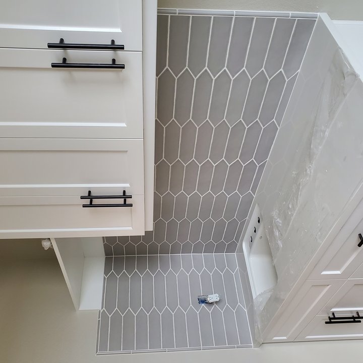 Modern Picket Backsplash