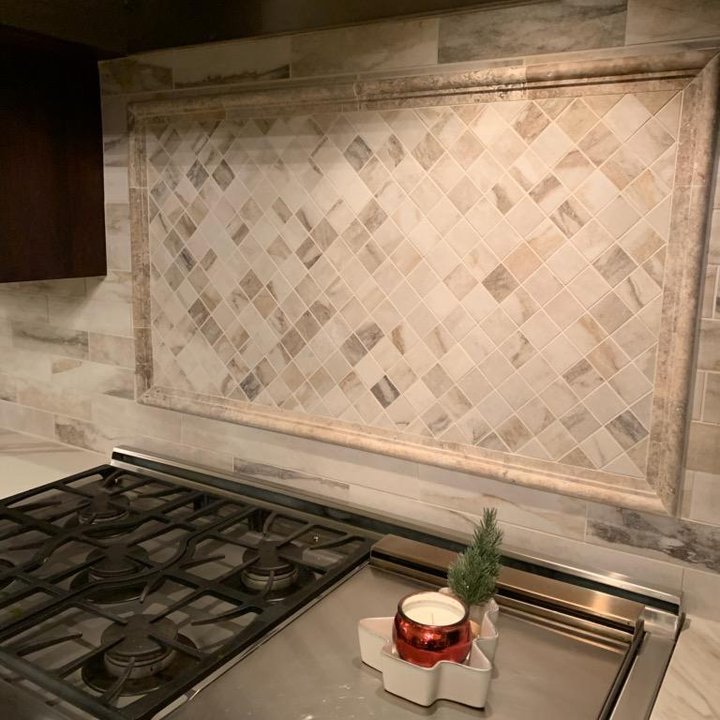 Marble Mosaic Backsplash